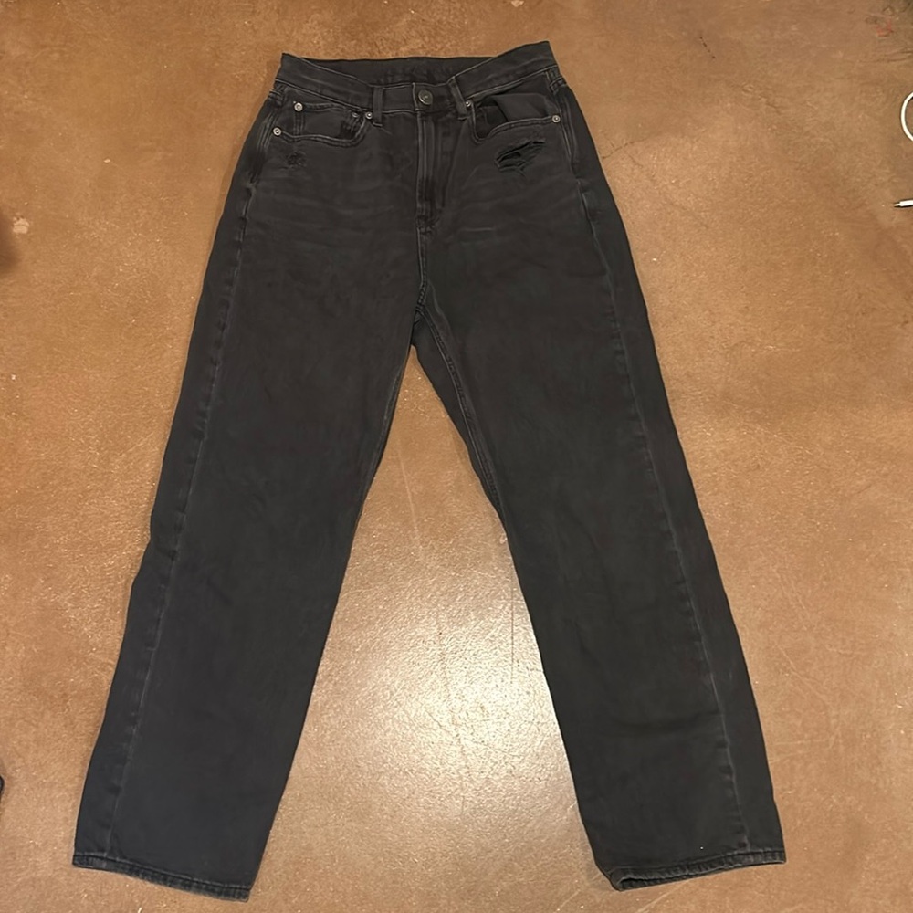 Black American Eagle Jeans Size 8